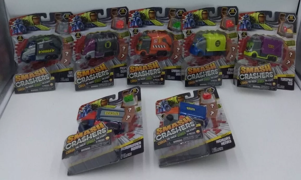 Just Play, Toys, Just Play Smash Crashers Rusty Rigs Series Crash The  Truck Unbox The Stuff