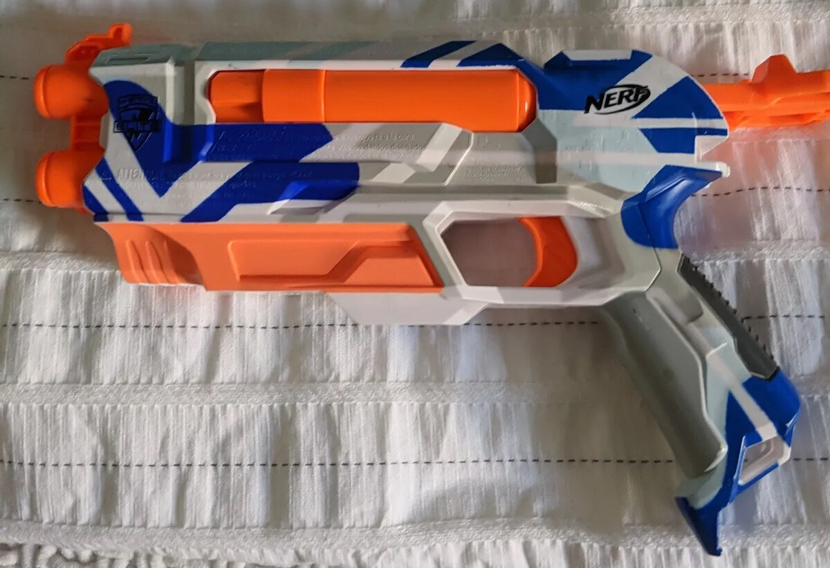 9/3まで！NERF SplitStrike battlecamo 未開封品 BattleCamo NERF N-Strike Elite SPLITSTRIKE Double Split Blaster
