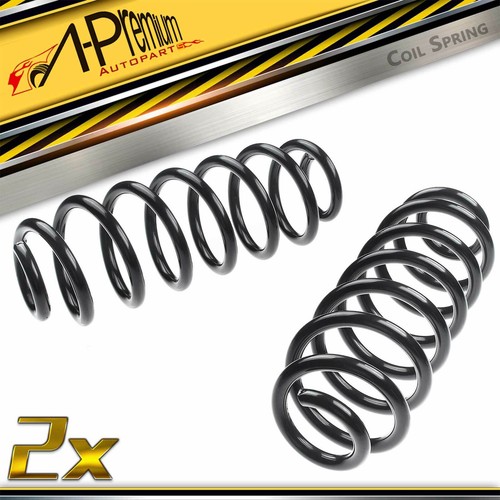 2x Rear Left & Right Side Coil Springs for Volkswagen Passat 0619