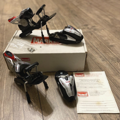 Marker (K2) MOD 12 Titanium IBX Twin Cam Black Silver Ski bindings