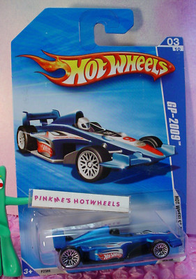 2009 i Hot Wheels GP-2009 #069/166 satin blue; lace;Generic Indy Car HW RACING