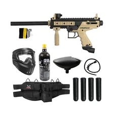 Maddog Tippmann Cronus Basic Silver Paintball Gun Marker Starter Package