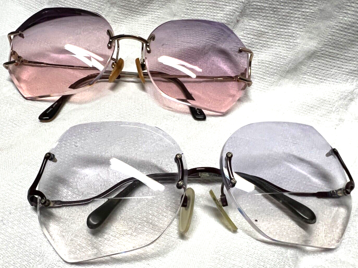 VINTAGE Tura FACET Women's Eyeglasses Oversize Lenses MOD 178-X More