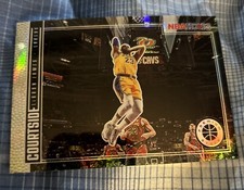 2019-20 NBA Hoops Premium Stock LeBron James Courtside Holo Prizm #1 Lakers