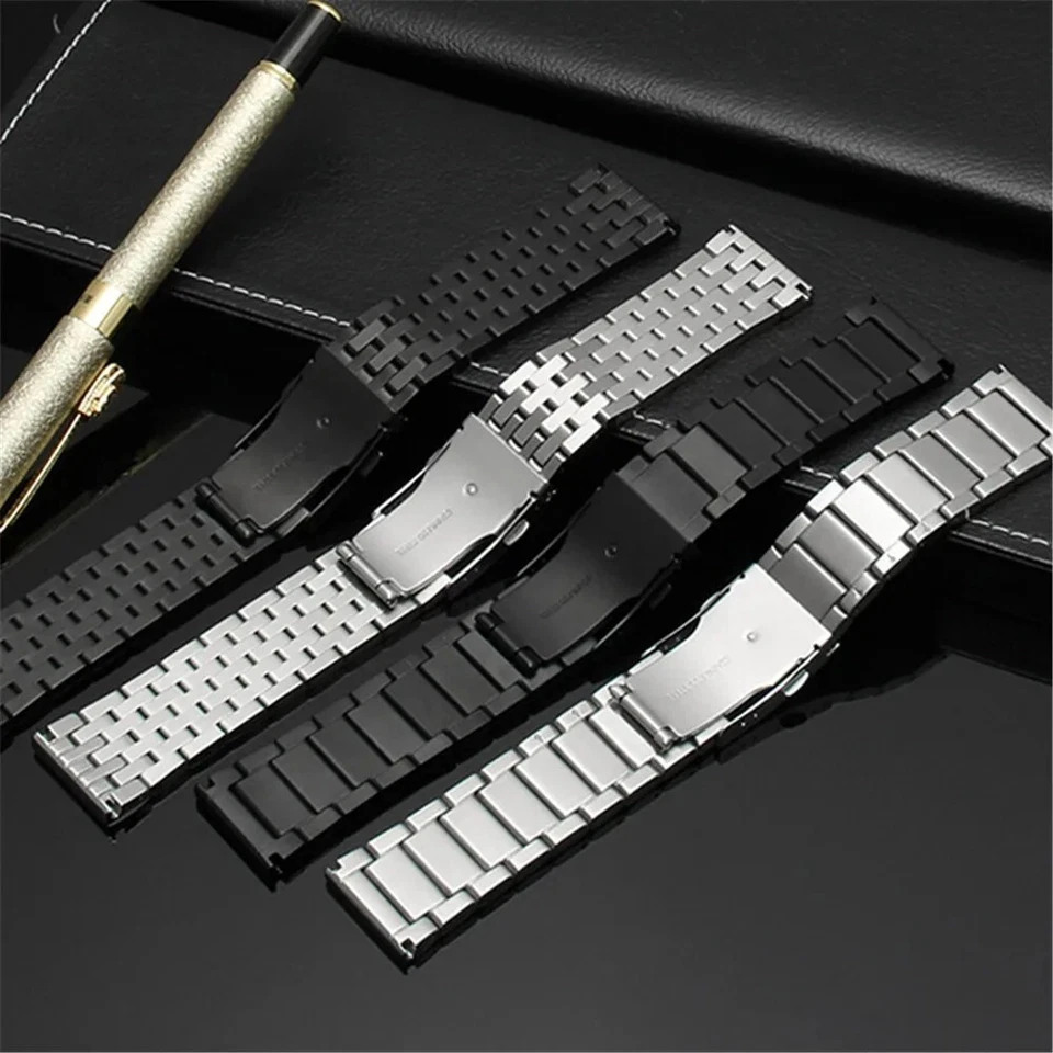 Bracelet de Montre Acier pour Diesel DZ4316 DZ7395 7305 24mm 26mm 28mm 30mm - Photo 3/4