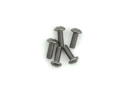 ARROWMAX Titanium Schrauben Innensechskant Rundkopf M3x8 AM15RH3008 
