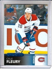 2019-20 Upper Deck Overtime Red #116 Cale Fleury RC /99