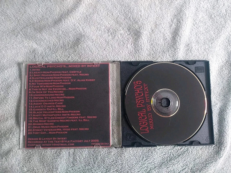 Logical Psycho's - Mixed by Imtext (Ill Bill, Necro, Non Phixion, Cage, Mr.Hyde — 第 2/4 张图片