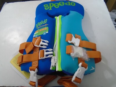 SPEEDO  Neoprene Flotation Device Flotation Vest ~ INFANT up to 30 lb ~ NWT 