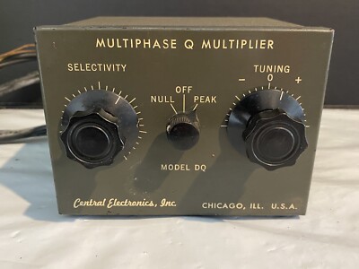 Central Electronics Multiphase Q Multiplier Model DQ Meter - Ships Free