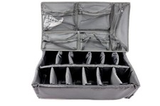 New Black Padded Divider Set  Lid Organizer fits Pelican 1510 case  Nameplate