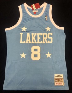Kobe Bryant 8 Los Angeles Lakers Baby Blue Jersey Classics Mens Large Ebay