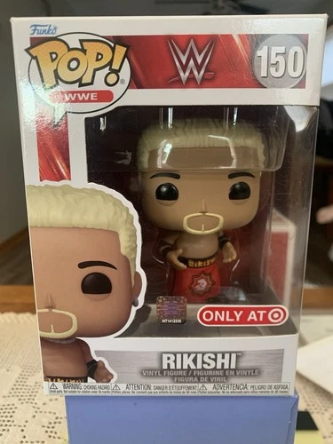 Funko Pop! Wrestling WWE - Rikishi - Target (Exclusive) #150 MIB WWF NXT