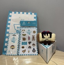 AUTHENTIC Jellycat Crember Cheesecake Diner NYC FAO Schwarz w/ Pin Stickers Bag