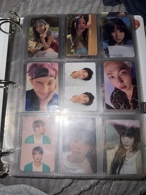 Collection of Differnt Kpop Photocards Bundle K-pop