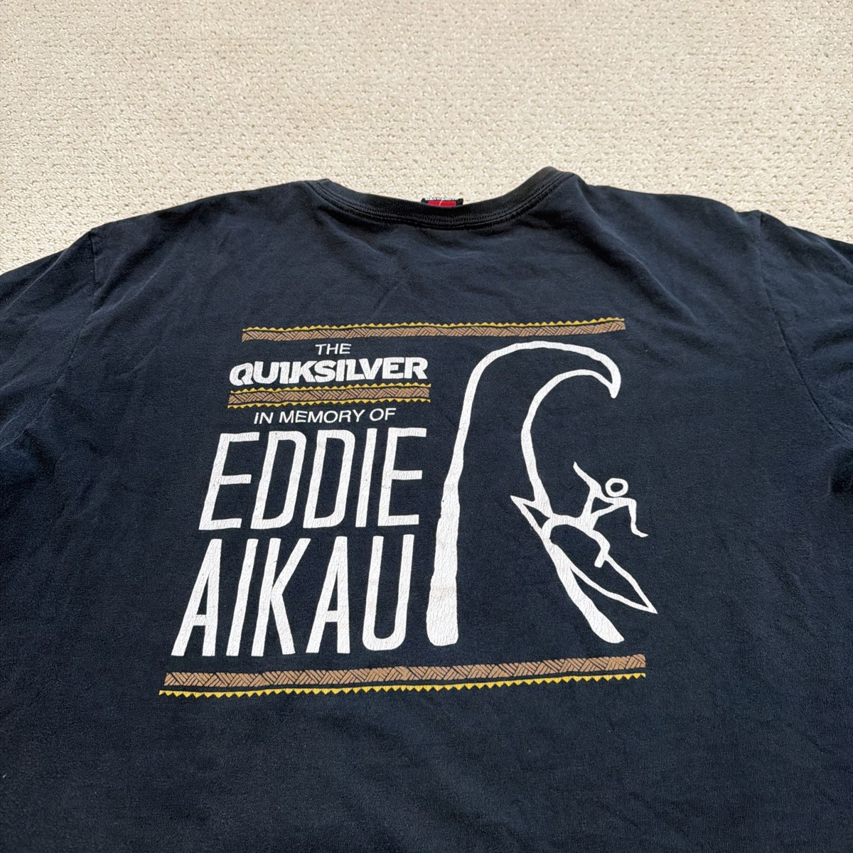 Eddie Aikau Quiksilver Memorial Short Sleeve T-Shirt - Men's Size