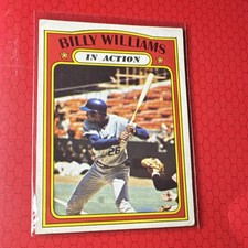Topps 1972 In Action #440 Billy Williams Chicago Cubs Base Set Baseball Card