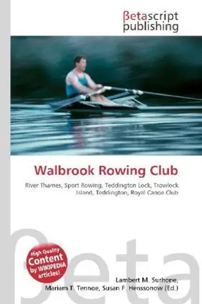 Walbrook Rowing Club Lambert M. Surhone (U. A.) Taschenbuch Englisch 2026-image