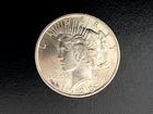 1923 $1 Peace Dollar Very Fine Condition Ungraded