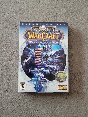 World of Warcraft Wrath Lich King PC Big Box Blizzard WoW Expansion