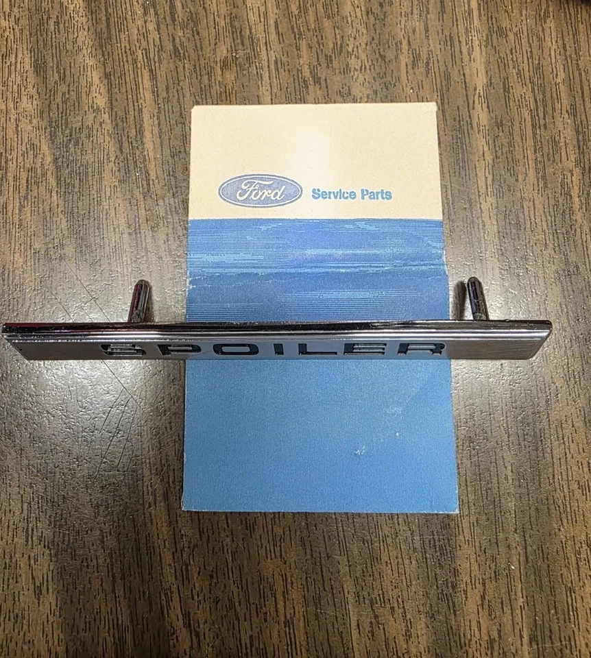 Nuevo de Lote Antiguo Tablero Emblema 1970 1971 Mercury Cyclone Spoiler Calibre Paquete 351 429 CJ 70 71 Foto 4 de 4