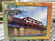 Great Smokey Mountains RAILROAD Puzzle 500 Pieces NEW SEALED