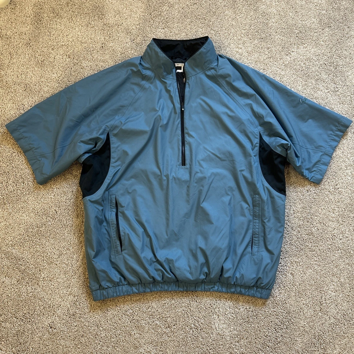 Short Sleeve Windbreaker In Men's Golf Coats & Jackets for sale | eBay