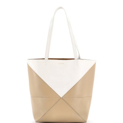 Loewe Puzzle Fold Tote Leather Medium
