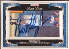 BERT BLYLEVEN 2008 TriStar SignaCuts 1984 Topps CUT AUTO SP #1/5 Twins Pirates