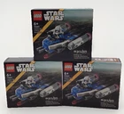 Lego Star Wars Captain Rex Y Wing Microfighter (75391) Ages 6+ 99 Pcs LOT OF 3