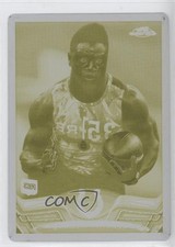 2013 Topps Chrome Printing Plate Yellow 1/1 Kerwynn Williams #99 2u6