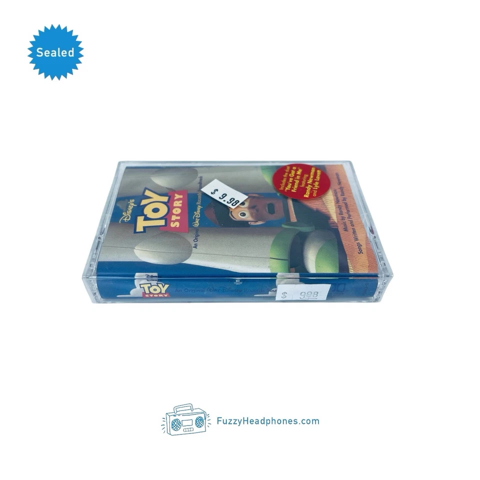 Toy Story Soundtrack Cassette Tape Disney (1995) w/ Hype Randy Newman SEALED - Image 3 of 4