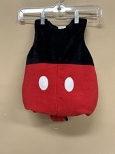 Disney Store Mickey Mouse Plush Costume Hollaween Baby Sz 6-12 M