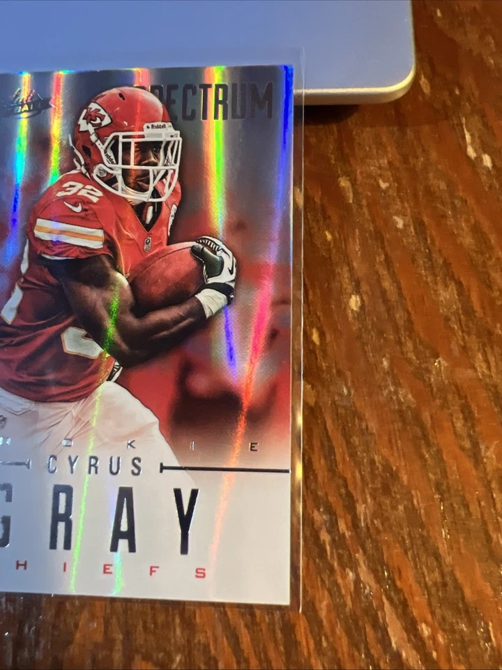 Cyrus Gray 2012 Panini Absolute Rookie Spectrum Silver Rookie RC #121 /50 - Image 2 of 4