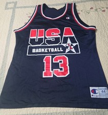 VTG Shaquille O'Neal Dream Team Jersey Mens 44 L Champion 1996 Olympics Team USA
