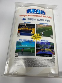 NHL All-Star Hockey (Sega Saturn, 1995) CIB Complete Authentic Tested