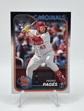 Pedro Pages 2024 Topps Chrome Update #USC29 RC St. Louis Cardinals