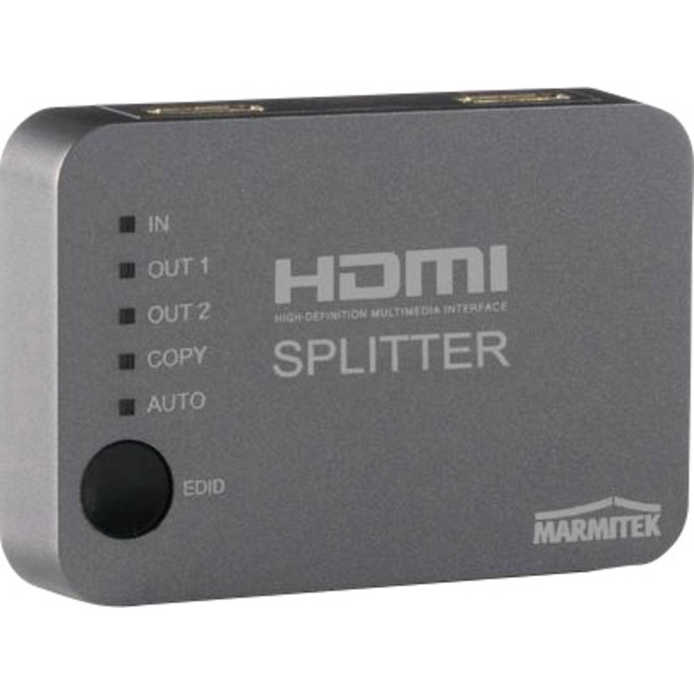 Marmitek Split 312 2 Port HDMI-Splitter 3D-Wiedergabe möglich 3840 x 2160 Pix...