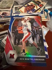 Ben Roethlisberger 2021 Panini Prizm Draft Picks #23 Red White and Blue