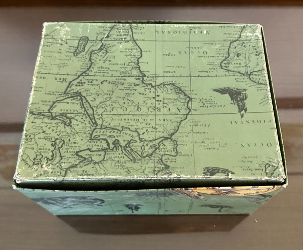 Vintage Rolex Day-Date Watch Box Case 71.00.02 Brown Wood w/ Outer Box *READ*