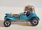 Hot Wheels 1994 Vintage Series Red Baron Metalflake Light Blue W/Button