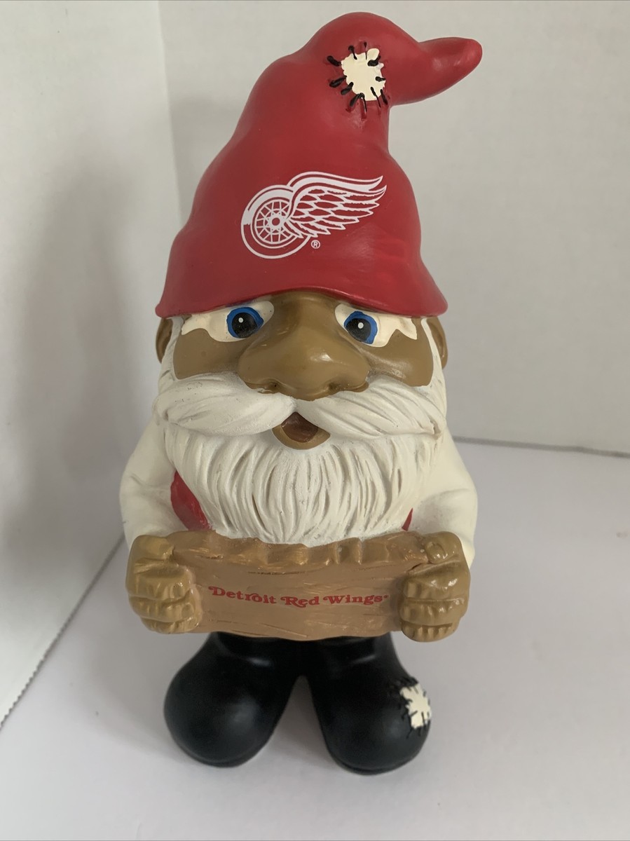 Detroit Red Wings NHL Garden Gnome Elf Santa Hockey Forever