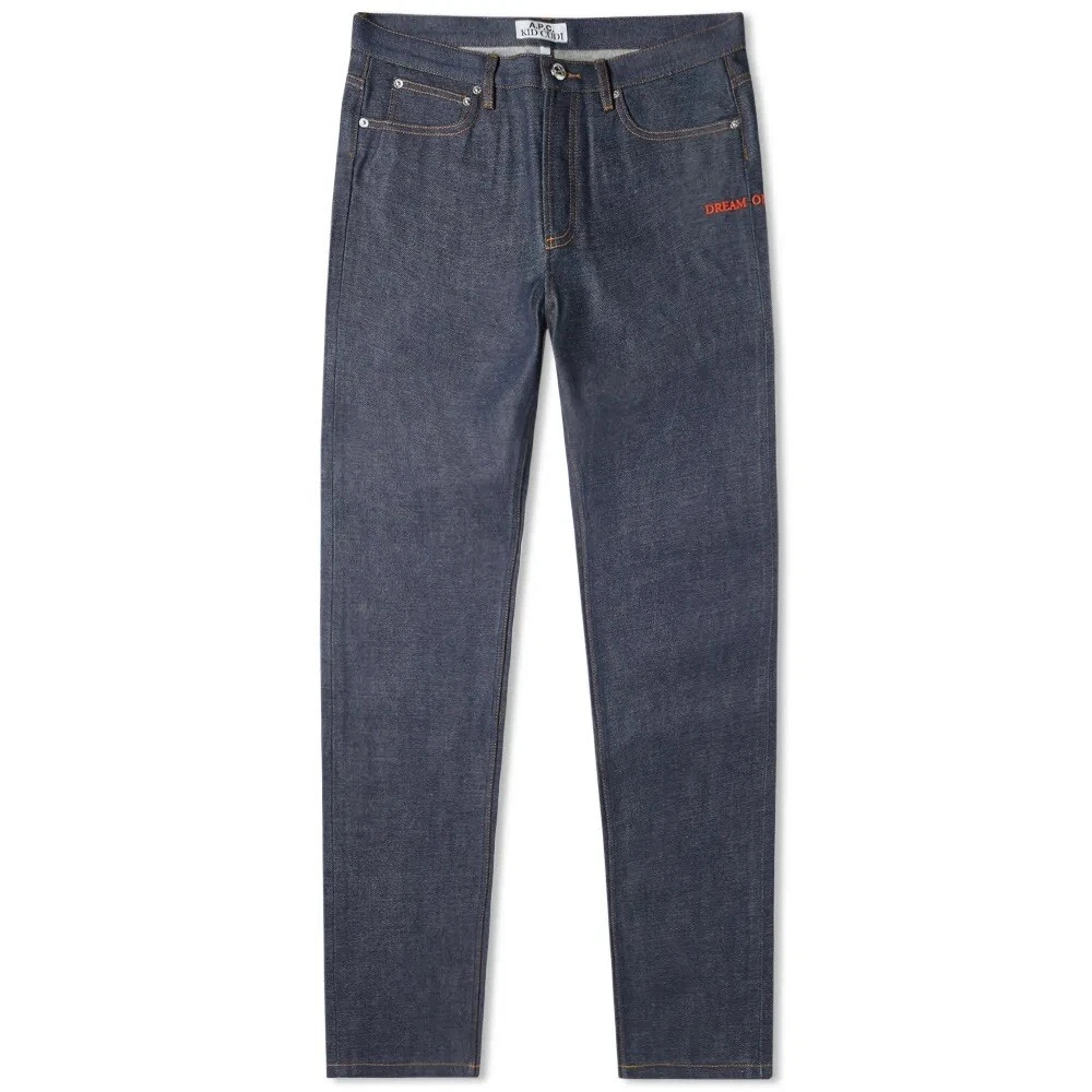 A.P.C. X Kid Cudi Petit Standard Denim Selvedge taille 36 Travis Supreme Stussy