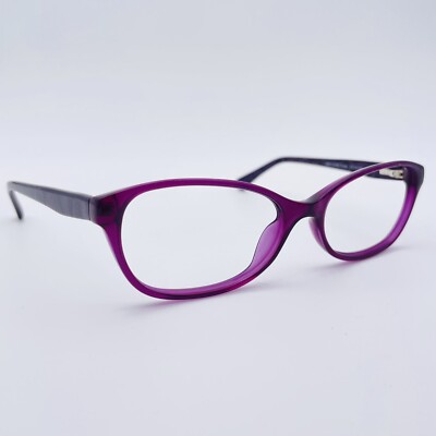 UNBEKANNTE Brille LILA OVAL Brillengestell MOD: MER S140368