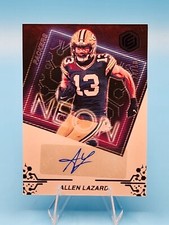 2022 Panini Elements - Neon Signs Autographs Purple #NS-AL Allen Lazard /50 (AU)