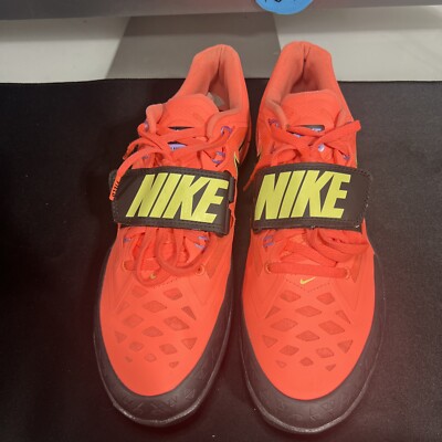 Nike Zoom Rotational 6 Track Throwing Shoes Mens Size 10 Bright Mango 685131-800 Nike Zoom Rotational 6 Track Throwing Shoes Bright Mango  main image 2