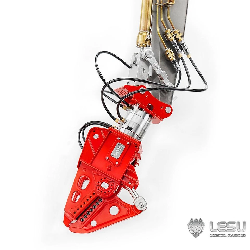 1/14 270° Rotatable Metal Hydraulic Shear for LESU ET30H SK500 Hydraulic Digger - Image 3 of 4