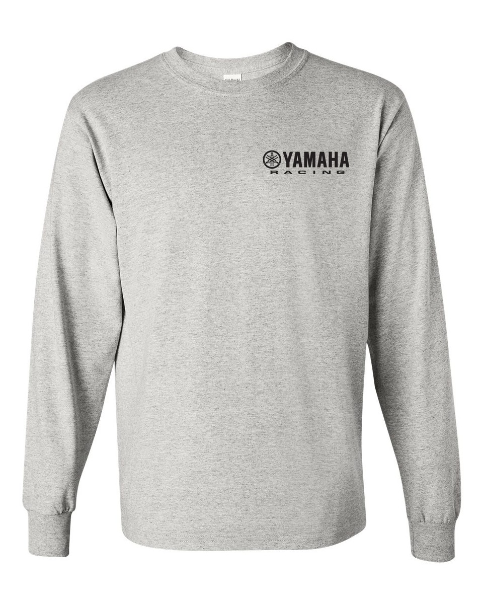 YAMAHA RACING Long Sleeve T SHIRT Graphic Free Shipping | eBay