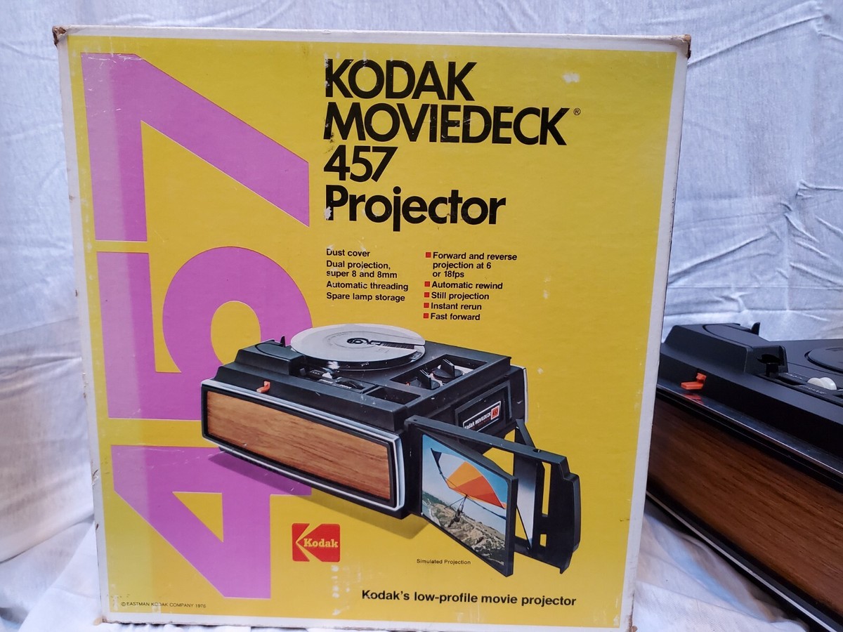 Kodak Moviedeck 457 8mm Super 8 Movie Projector | eBay