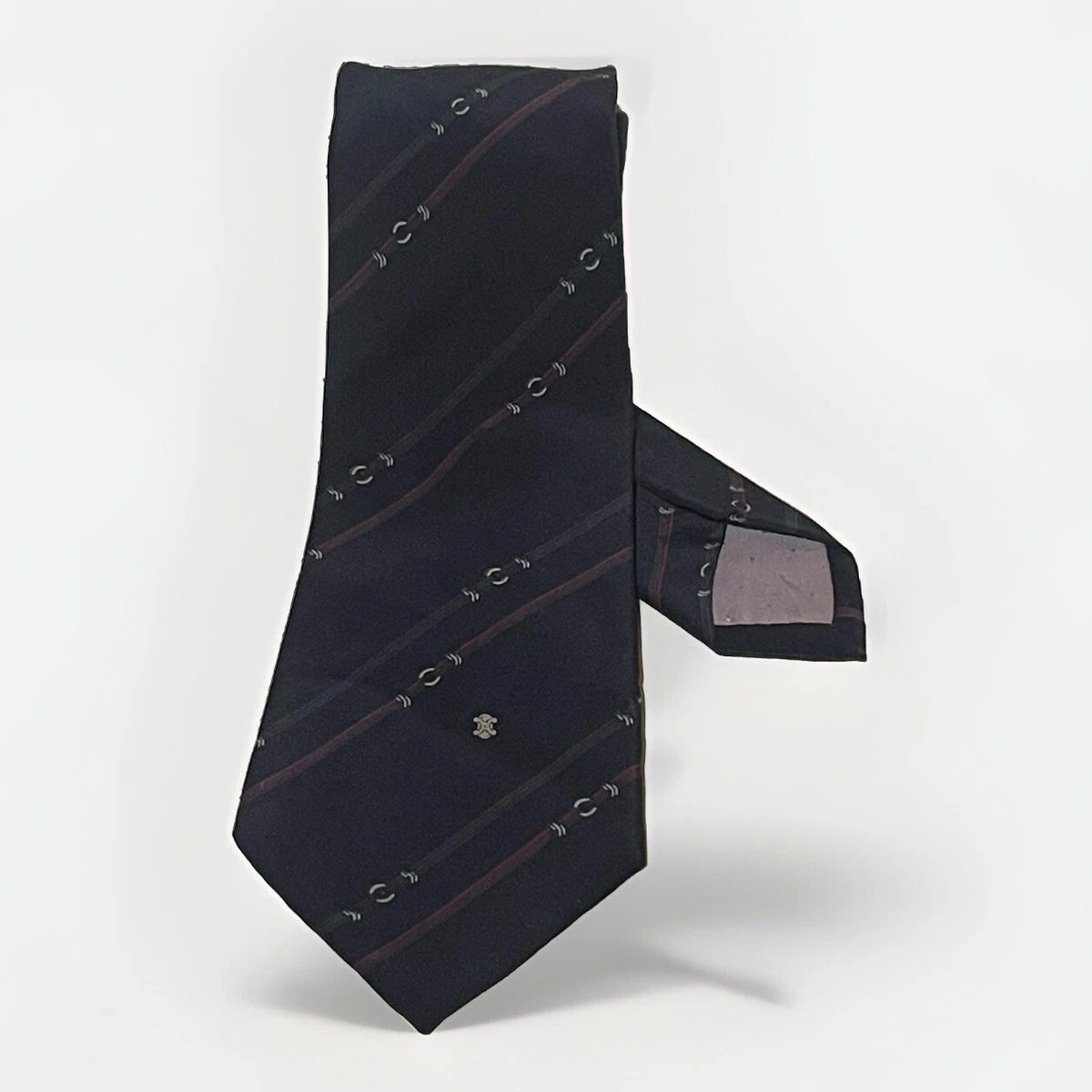 CELINE Striped Tie Ties for Men for sale | eBay